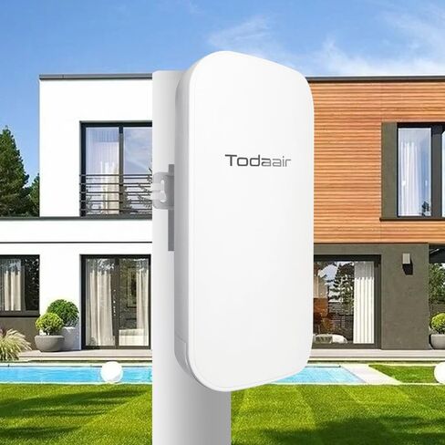 Outdoor WiFi Extender，WiFi Booster | AI Watchdog | Repeater&AP Mode｜IP65 Weatherproof | Up to 1200Mbps Dual Band WiFi Repeater in Kuwait