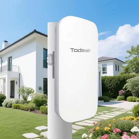 Outdoor WiFi Extender，WiFi Booster | AI Watchdog | Repeater&AP Mode｜IP65 Weatherproof | Up to 1200Mbps Dual Band WiFi Repeater in Kuwait