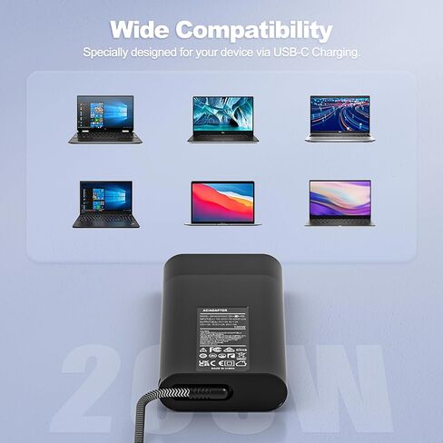 100W USB C شاحن N57041-001 ل HP Pavilion Plus 14-ew1010nr ZBook Firefly 14 16 G11 Envy 17-cw1087nr N56858-011 001 021 003 TPN-LA31 DA32 N57045-001 ADL100YLC3A M52950-001 M52946-003 in Saudi Arabia