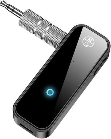 PWireless Bluetooth AUX Adpater for Car, 2 in 1 Bluetooth 5.0 Transmitter Receiver, 3.5mm Aux Audio Adapter, Wireless Audio Receiver for for Cars, Speakers, Stereo Systems and Headphones in Kuwait