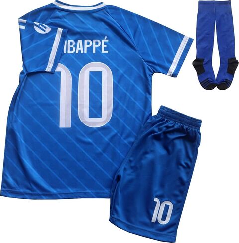 Madrid #10 Football Soccer Kids Jersey Shorts Socks Set Youth Sizes in Saudi Arabia