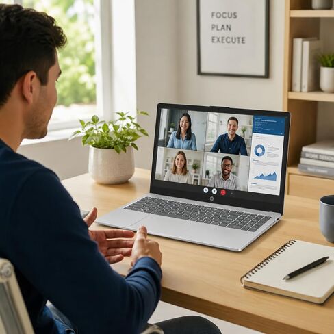 كمبيوتر محمول HP 15.6 بوصة للطلاب والمنزل، ذاكرة وصول عشوائي 16 جيجابايت، 512 جيجابايت خارجي و128 جيجابايت UFS، MS 365 سنة واحدة، Intel 4-Core N100، Windows 11، Wi-Fi 6، شاشة مضادة للتوهج، خفيف ونحيف للاستخدام اليومي in Kuwait