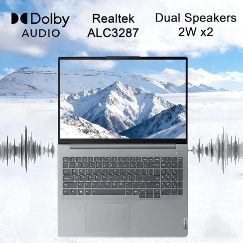 Lenovo ThinkBook 16 Gen 7 Business Laptop (16 بوصة FHD+ مضاد للتوهج، AMD Ryzen 5 7533HS (> i7-1255U)، ذاكرة الوصول العشوائي DDR5 سعة 32 جيجابايت، 1 تيرابايت SSD)، قارئ بصمات الأصابع، كاميرا ويب، إيثرنت، Wi-Fi 6، Win 11 Pro مع مساعد الطيار، رمادي in Kuwait