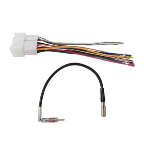 Car Radio Wire Harness w/Antenna Adapter Kit Fit for Chevy Silverado 1500 1999-2002 in Saudi Arabia