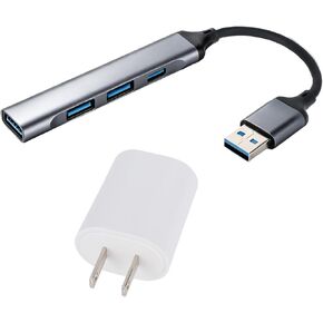 محور شحن 4 في 1 مع محول طاقة، موزع USB 3.0 محمول متعدد المنافذ، شاحن موسع USB متعدد الشاحن لأجهزة الكمبيوتر المحمول Xbox وكاميرا لوحة المفاتيح وسوار الطابعة وما إلى ذلك in Kuwait