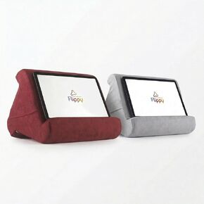 حزمة حامل وسادة الكمبيوتر اللوحي Flippy (مجموعة من 2) - هدية عيد الحب للأزواج - حامل iPad وكتب متعدد الزوايا للسرير أو المكتب - Nebbiolo & Greyster in Kuwait