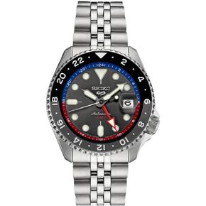 SEIKO SSK019J1,Men Sports,GMT,Mechanical,Automatic,Stainless,Silver Tone,WR,SSK019 in Saudi Arabia