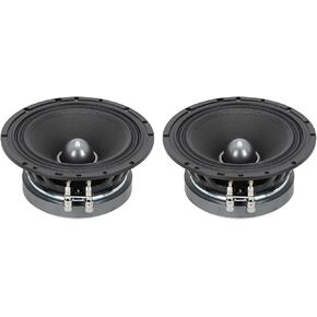 Sundown Audio LCMR-6.5 S-LCMR6.58 100 وات RMS 6.5 بوصة مكبر صوت للسيارة متوسط ​​المدى 8 أوم، نطاق 120 هرتز -6 كيلو هرتز، حساسية 92 ديسيبل، لأنظمة صوت السيارة، قطعتان in Kuwait