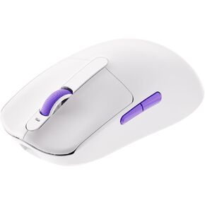 Akko Dash Max Wireless Gaming Mouse, 8K Polling Rate with PAW3395 Sensor, 26000 DPI, 40g Ultra Lightweight, Akko Custom Optical Switches, BT/2.4G/Wired Symmetrical Computer Mouse, Black in Saudi Arabia