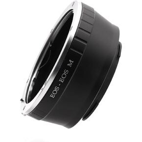 حلقة محول عدسة EOS EF-EOS M لعدسة تركيب Canon EF EF-S ولكاميرا Canon EOS EF-M بدون مرآة حلقة محول عدسة معدنية حلقة محول التركيز اليدوي in Kuwait