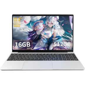 كمبيوتر محمول مقاس 15.6 بوصة، الجيل الثاني عشر N95 رباعي النواة، ذاكرة وصول عشوائي 16 جيجابايت، محرك أقراص NVMe SSD سعة 512 جيجابايت، شاشة FHD IPS، لوحة مفاتيح بإضاءة خلفية، كمبيوتر محمول فضي، نظام مثبت مسبقًا in Kuwait