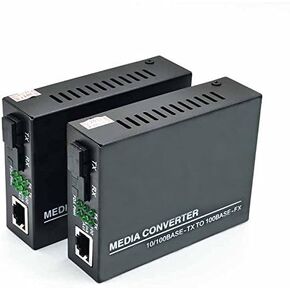 محول وسائط إيثرنت مزدوج SC من الألياف الضوئية بسرعة إلى RJ45، متعدد الأوضاع 10/100M 2KM in Kuwait