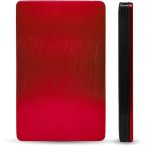 1TB External Hard Drive USB 3.0 Portable Hard Drive 2.5inch External HDD High-Speed Data Transfer Storage and External Backup Hard Drive for Laptop, Gaming Console, PC, MAC, Desktop - Red in Kuwait