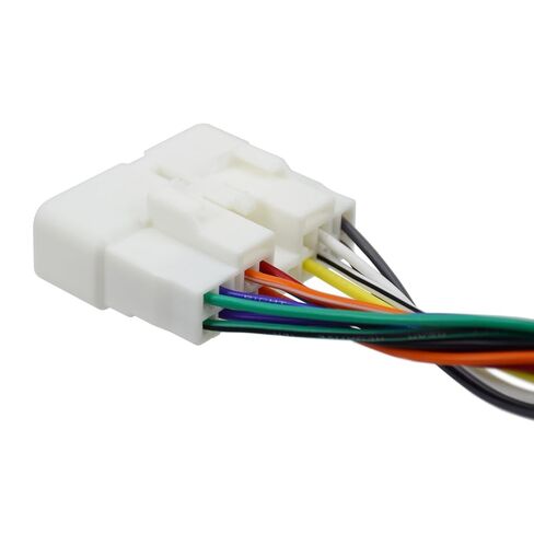 RicoRich Wiring Harness Wire Radio Adapter 70-7712 for 1995-Up Honda Passport Vehicles, Multi Color, Isuzu Honda 1995 to 2004 Car Stereo CD Player in Saudi Arabia