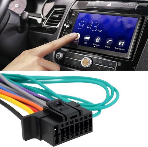 OTOTEC سيارة ستيريو سلك تسخير متوافق مع سوني XAV-AX3000 AX3005DB AX3200 AX3250 AX4000 AX5000 AX5500 AX5600 AX6000 in Kuwait