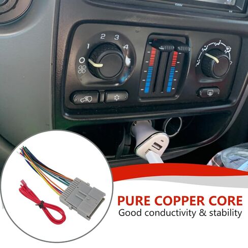USonline911 New Wiring Harness Replacement Fit for Chevrolet Trailblazer 2002-2009 Stereo Radio Wire Cable Connector Adapter in Kuwait