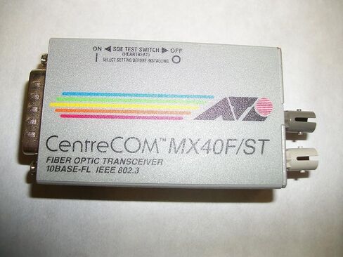 جهاز إرسال واستقبال الألياف الضوئية MX40F/ST 10BASE-FL 802.3 in Kuwait