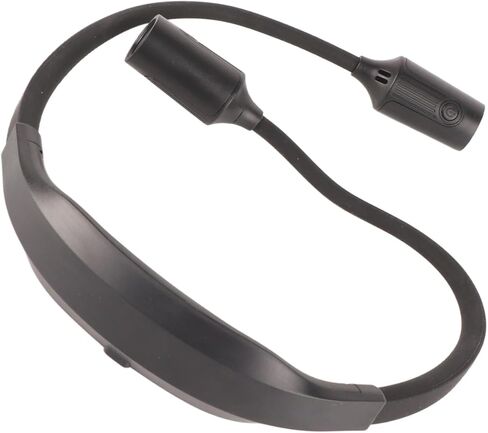 ضوء قراءة الرقبة المحمول LED ضوء الكتاب المعلق مع 3 أوضاع ألوان قابلة للتعديل، USB قابل لإعادة الشحن من النوع C - حماية ناعمة للعين للكتب في السرير والاستخدام الخارجي in Kuwait