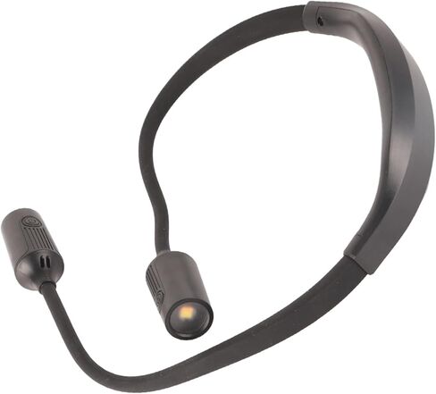 ضوء قراءة الرقبة المحمول LED ضوء الكتاب المعلق مع 3 أوضاع ألوان قابلة للتعديل، USB قابل لإعادة الشحن من النوع C - حماية ناعمة للعين للكتب في السرير والاستخدام الخارجي in Kuwait