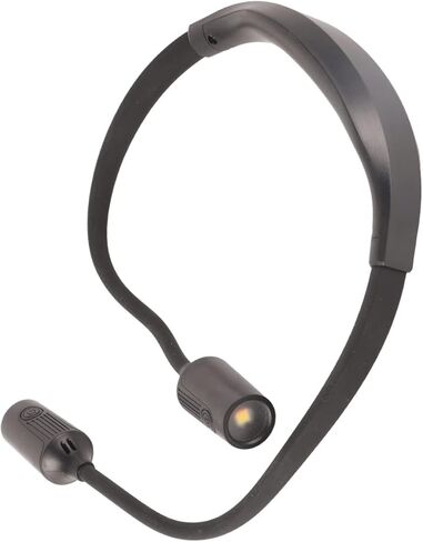 ضوء قراءة الرقبة المحمول LED ضوء الكتاب المعلق مع 3 أوضاع ألوان قابلة للتعديل، USB قابل لإعادة الشحن من النوع C - حماية ناعمة للعين للكتب في السرير والاستخدام الخارجي in Kuwait