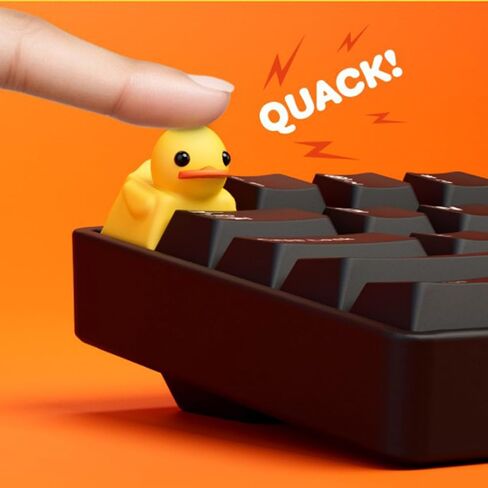 Resin Duck Keycap for Mechanical Keyboard, Lovely Cartoon ESC Keycap Replacement for MX Switches, Gaming Keyboard Decoration (Color Optional) in Kuwait