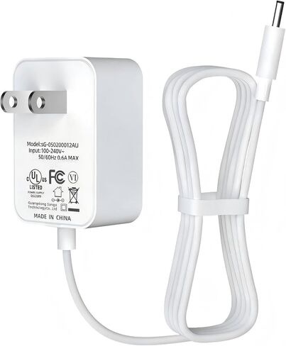 لاستبدال سلك الطاقة بإطار Aura، شاحن مدرج في قائمة UL لإطار الصورة الرقمية Aura Carver AF900 AF100 مع كابل شحن بطول 5 أقدام in Kuwait
