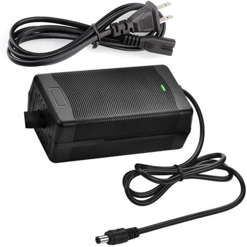 [Verified Fit] 54.6V Charger for AMYET EB26, V9 G60, G60 S8, Caroma E66 Pro, P1 P2 P3, Heybike Race Max Sola Horizon Cityrun Tyson 48V 7.8Ah–15Ah Battery Power Adapter Cord, Barrel Tip(NOT 3-pin) in Kuwait