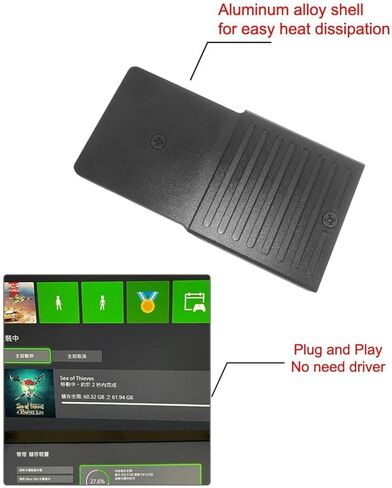 صندوق محول القرص الصلب M.2 NVMe إلى PCIe 4.0 CF Express Type B لسلسلة Xbox X/S 2230 مم CH SN530 SSD (الصندوق بدون سعة) in Kuwait