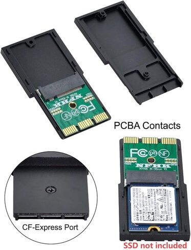 صندوق محول القرص الصلب M.2 NVMe إلى PCIe 4.0 CF Express Type B لسلسلة Xbox X/S 2230 مم CH SN530 SSD (الصندوق بدون سعة) in Kuwait