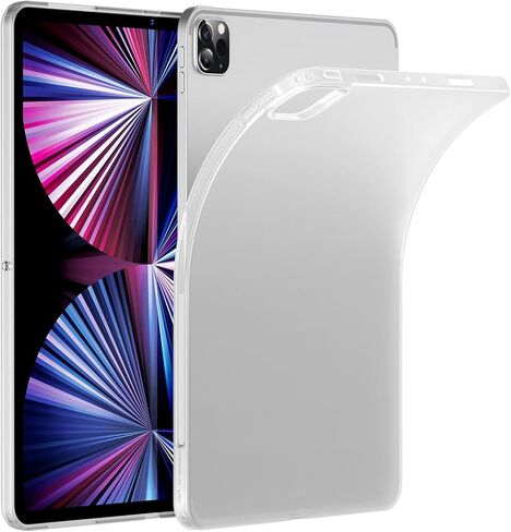 ESR for iPad Air 11 Inch Case M2 2024, iPad Air 6th/5th/4th Gen(2024/2022/2020), Slim&Light, Yellowing Resistant, Transparent Back Cover, Supports Pencil Pro&Pencil (USB-C), Zero Series, Frosted Black in Saudi Arabia