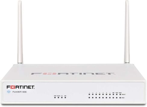 Fortinet | FWF-60E | FortiWiFi-60E 10 x GE RJ45 (2 x WAN, 1 x DMZ Port, 7 x Internal), Wireless (802.11a/b/g/n/ac). Firewall in Kuwait