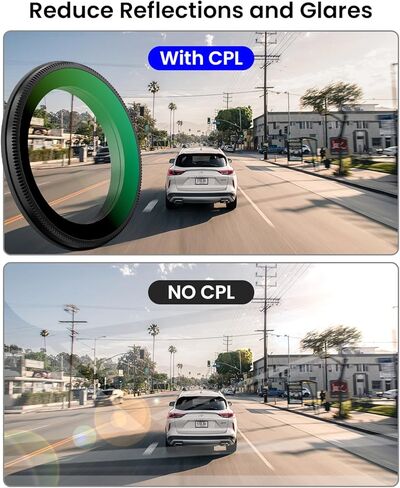 IIWEY C4 PRO 4-CH Dash Cam وفلتر CPL in Kuwait