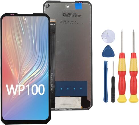 LCD Display Compatible with Oukitel WP100 / WP100 Titan LCD Display Touch Screen Assembly Repair Replacement Parts with Tools.. in Kuwait
