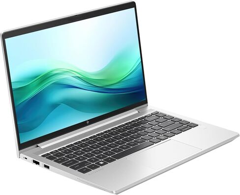 كمبيوتر محمول HP EliteBook 645 G10، شاشة 14 بوصة FHD IPS، AMD Ryzen 5 PRO 7530U (حتى 4.5 جيجا هرتز)، ذاكرة الوصول العشوائي DDR4 سعة 16 جيجابايت، SSD 256 جيجابايت، Windows 11 Pro، Wi-Fi 6، لوحة مفاتيح بإضاءة خلفية، USB-C (مجدد) in Kuwait