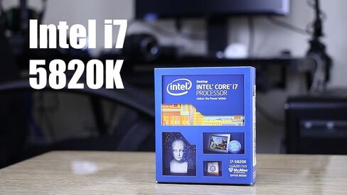 Intel BX80648I75820K Core i7-5820K Desktop Processor (6-Cores, 3.3GHz, 15MB Cache, Hyper-Threading Technology) in Kuwait