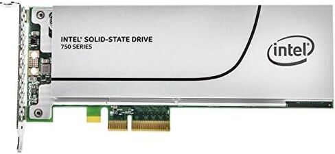 محرك أقراص الحالة الصلبة Intel 400GB 750 Series SSDPEDMW400G401 كامل مقاس 1.8 بوصة in Kuwait