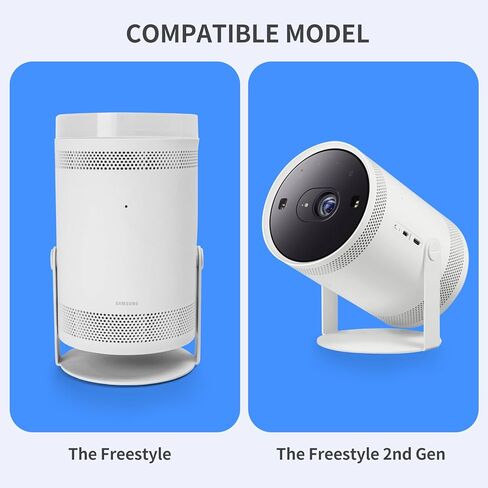 حقيبة حمل لجهاز العرض Samsung The Freestyle، متوافقة مع جهاز العرض المحمول Freestyle Smart / جهاز العرض Freestyle 2nd Gen Projector 360 درجة، صندوق تخزين صلب من مادة EVA لحماية السفر in Kuwait