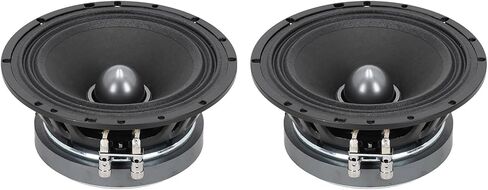 Sundown Audio LCMR-6.5 S-LCMR6.58 100 وات RMS 6.5 بوصة مكبر صوت للسيارة متوسط ​​المدى 8 أوم، نطاق 120 هرتز -6 كيلو هرتز، حساسية 92 ديسيبل، لأنظمة صوت السيارة، قطعتان in Kuwait