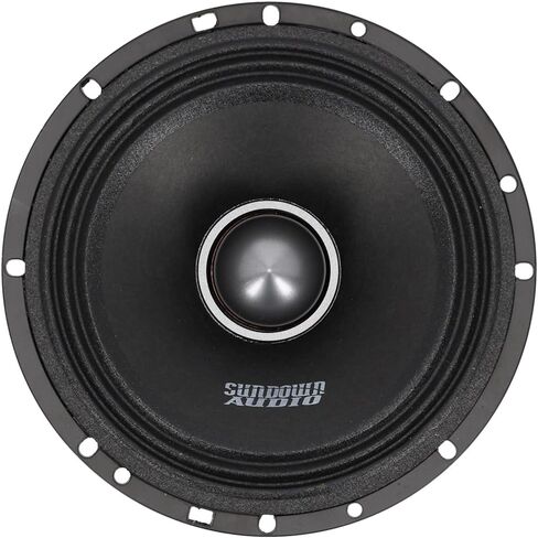 Sundown Audio LCMR-6.5 S-LCMR6.58 100 وات RMS 6.5 بوصة مكبر صوت للسيارة متوسط ​​المدى 8 أوم، نطاق 120 هرتز -6 كيلو هرتز، حساسية 92 ديسيبل، لأنظمة صوت السيارة، قطعتان in Kuwait