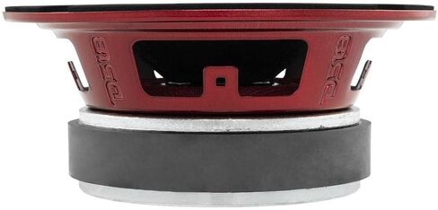 DS18 PRO-X6BM Loudspeaker - 6.5", Midrange, Red Aluminum Bullet, 500W Max, 250W RMS, 8 Ohms - Premium Quality Audio Door Speakers for Car or Truck Stereo Sound System - 2 Speakers in Kuwait