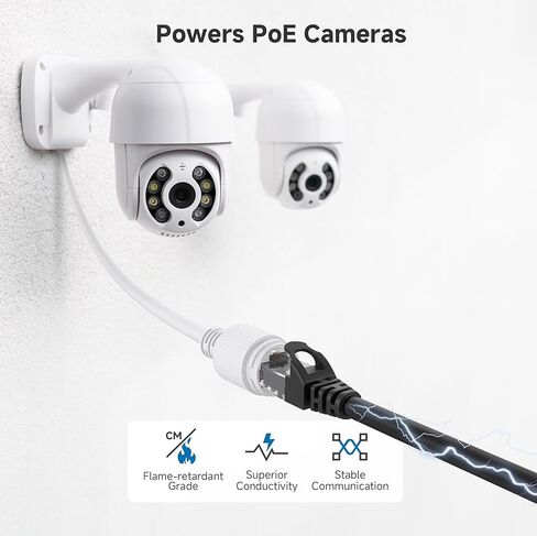 Cable Matters كابل إيثرنت Cat 6 قصير بسرعة 10 جيجابت في الثانية، 5 حزم - 1 قدم، كابل Cat 6، سلك Cat6، سلك إيثرنت، رمادي in Kuwait