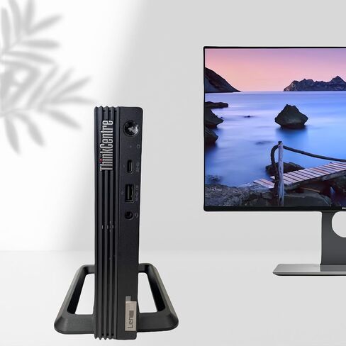 قاعدة حامل رأسية لجهاز Lenovo ThinkCentre M710q M910q M910X M720q M920q M920X M730q M930q M740q M940q M70q M80q M90q P320 P330 P340 P360 M700 M73 كمبيوتر صغير in Kuwait