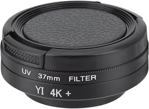 37mm Lens Filter, Protective Aluminum Alloy Frame, Camera Accessory, 37mm Size for YI Sports Cameras, for Outdoor Adventures, Travel Photography, Action Sports, Underwater Use, Cyc in Kuwait