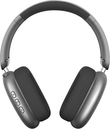 سماعات رأس Wentronic Y01 اللاسلكية المانعة للضوضاء، بلوتوث 5.3 فوق الأذن مع ميكروفون، صوت عالي الدقة، وقت تشغيل 48 ساعة، وسادات أذن مريحة قابلة للطي، متوافقة مع iOS، Android، الكمبيوتر الشخصي، وردي in Kuwait