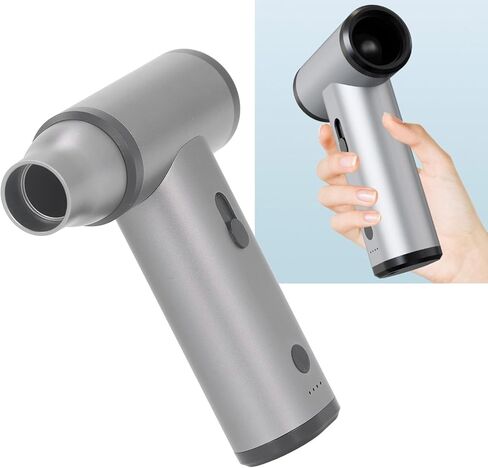 Electric Air Duster, 130000RPM Compressed Air Duster, Stepless Speed Adjustable Jet Dry Blower, 4000mAh Rechargeable Air Blower for Computer Keyboard,Outdoors,Car,Home in Kuwait