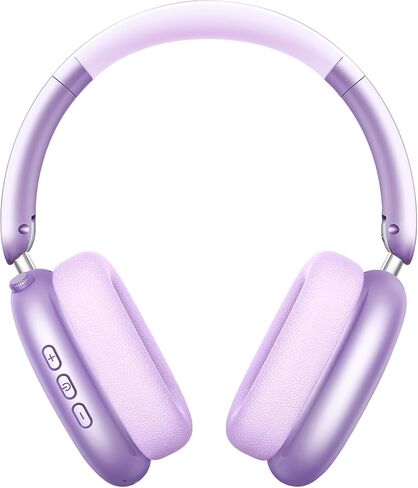Wentronic Y01 Wireless Noise Canceling Headphones Bluetooth 5.3 Over Ear Headphones with Microphone, Hi-Res Audio, 48H Playtime, Foldable Comfortable Earpads,Compatible with iOS,Android,PC, Pink in Saudi Arabia