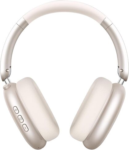 Wentronic Y01 Wireless Noise Canceling Headphones Bluetooth 5.3 Over Ear Headphones with Microphone, Hi-Res Audio, 48H Playtime, Foldable Comfortable Earpads,Compatible with iOS,Android,PC, Pink in Saudi Arabia