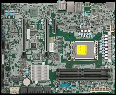 اللوحة الأم Supermicro X14SAE W880 ATX، مقبس LGA1851 V1، DDR5-5600 ميجا هرتز، 128 جيجا كحد أقصى، PCIe 5.0 in Kuwait
