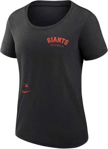 Nike Women's MLB Authentic Collection Performance Scoop Neck Dri-Fit T-Shirt in Saudi Arabia