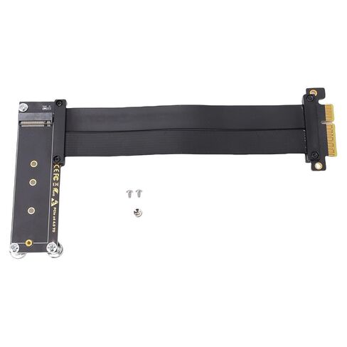 كابل تمديد GOWENIC PCIe 4.0 X4، بطاقة محول NVMe مغناطيسية 8 جيجابايت / ثانية مع موصل مطلي بالذهب، لجهاز توسيع GPU NIC اللوحة الأم لسطح المكتب in Kuwait